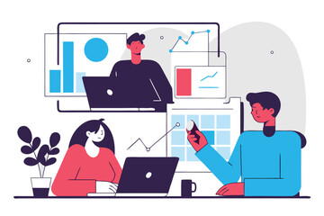 workshop, nurse, doctor, corporate man, corporate women, work, student, teacher, travel, man, women, abstract business, business strategy, meeting business,  dynamic business illustration template