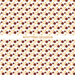 seamless pattern with flowers