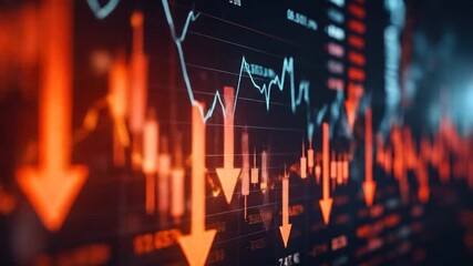 Market Crash: Falling Stock Prices, Financial Crisis