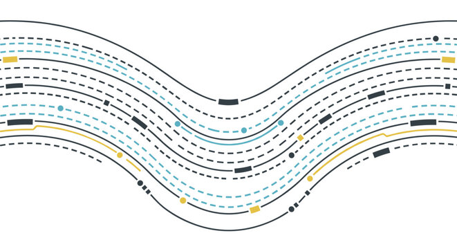 Visualizing complex roadways dynamic lane configuration for enhanced traffic flow optimization