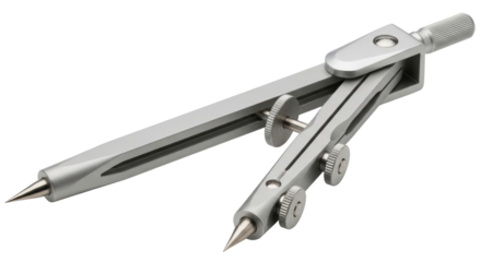 Isolated Metal Compass Tool