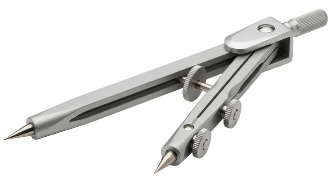 Isolated Metal Compass Tool