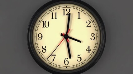 Elegant analog clock face ticking towards important deadlines, conveying urgency and precision in time management.