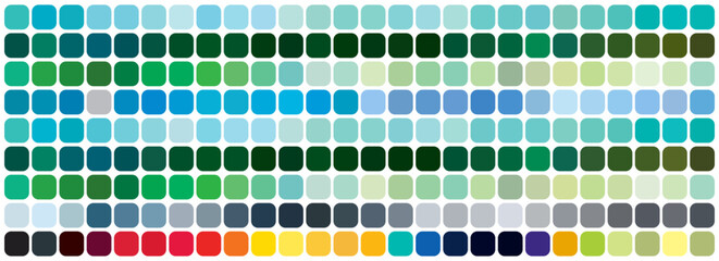 Color Palette Chart CMYK, RGB. Color Swatch book Template Chart for your design. Color Palette CMYK,RGB. Print Test Page. Pantone Color chart. Color Codes. Vector illistration