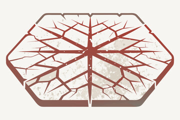 rustic cement floor pattern visible cracks