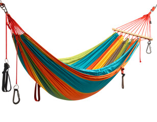 hammock on white background
