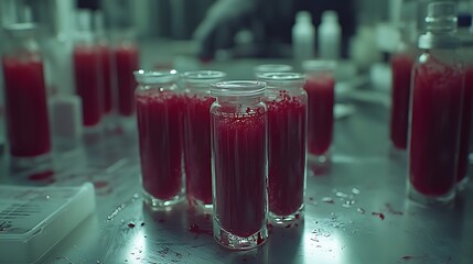 Blood Sample Analysis Lab Research Science.