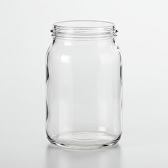 empty glass jar