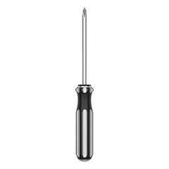 Obraz premium Phillips head screwdriver with a black handle
