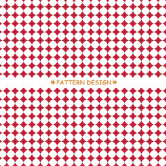 seamless pattern with lines and flowers