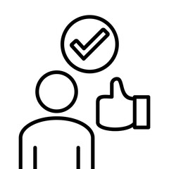 Obraz premium Service Rating Icon