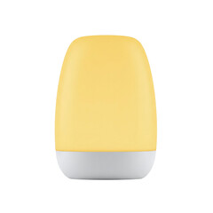 Modern yellow night light for a kids nursery