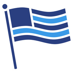 Obraz premium National Flag Icon Element For Design