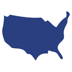 Obraz premium Usa Map Icon Element For Design