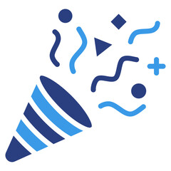 Confetti  Icon Element For Design