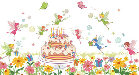 Happy birthday decoration 