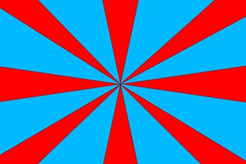 Abstract background of lollipop pattern with red and blue colors