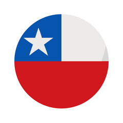north korea flag button