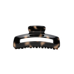 Tortoiseshell pattern hair claw clip for styling