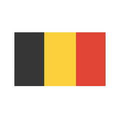 Fototapeta premium belgium flag icon set