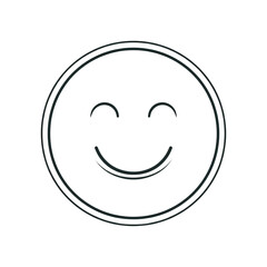 Obraz premium a smiley face logo with a playful design