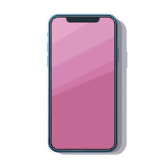 vector illustration of a mobile phone