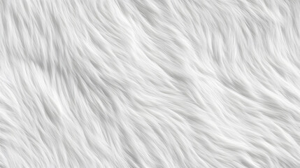 Obraz premium White fluffy furry texture background in high resolution. Ideal for mockups, textiles, soft product presentations or minimalistic design.
