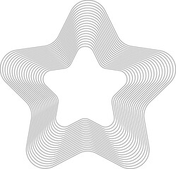  Abstract frequency sound wave lines and twisted curve lines background.Technology abstract lines on white background. Undulate Grey Wave Swirl, frequency sound wave,