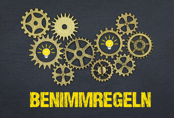 Benimmregeln	
