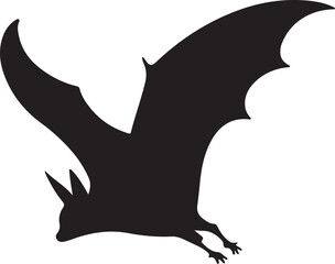Vampire Bat Silhouette Design Pack