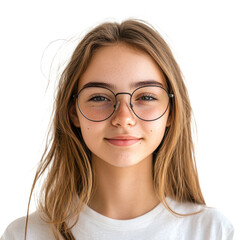 Obraz premium teen portrait transparency background