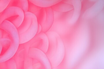 Obraz premium Bright Pink Rubber Bands Wound Together in Abstract Close Up Photography for Creative, Artistic, and Conceptual Design Use