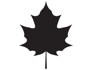 AUTUMN LEAF SILHOUETTE