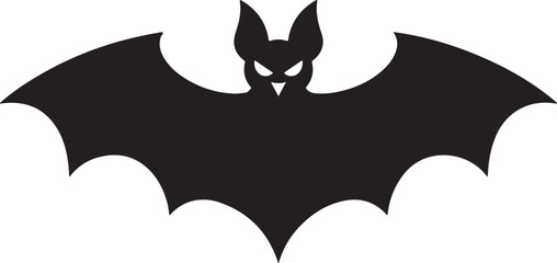 Black Bat Wings Vector Bundle