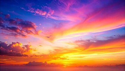 Obraz premium Beautiful Sunset gradient