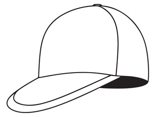 BASEBALL HAT SILHOUETTE