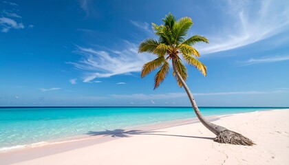 Obraz premium Tropical paradise beach scene (2)