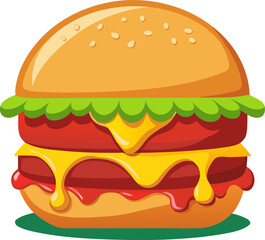 Melting Cheese Burger icon