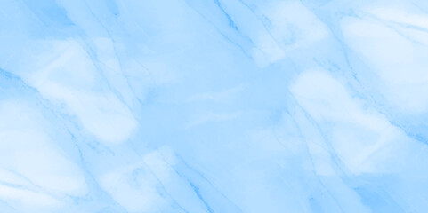 Obraz premium Granite blue marble background wall surface white pattern and Frozen Landscape with Natural Fluid Lines and Frost Veins.