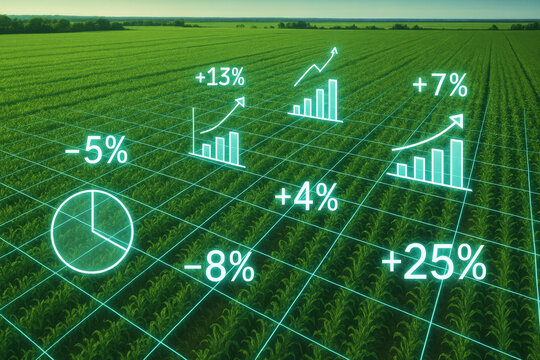 Green Field Data Analysis Growth Trends agriculture crops