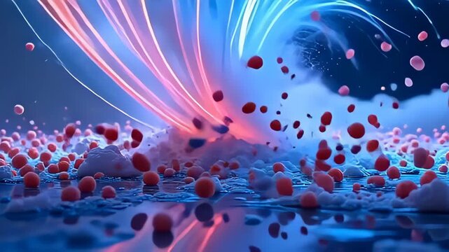 adenine lively burst of twisting beam produce adenine land of dazzling bedlam where rain soft confetti arrest inch plasm cyclone mingles; the dazzling blurs offer and gliding effortlessly,