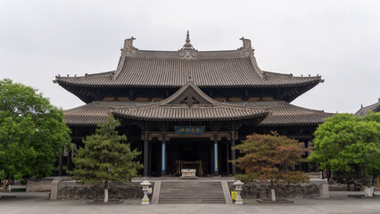 Huayan Temple and Buddhist Statues