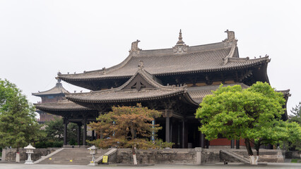 Huayan Temple and Buddhist Statues