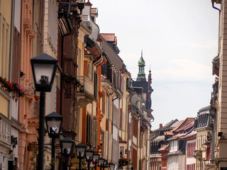 heidelberg ancient building detail close up