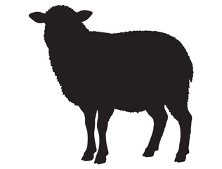 SHEEP SILHOUETTE