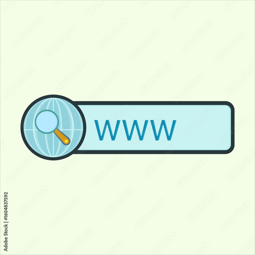 Poster web search icon. icon related to design elements. suitable for web site, app, user interfaces,elemen