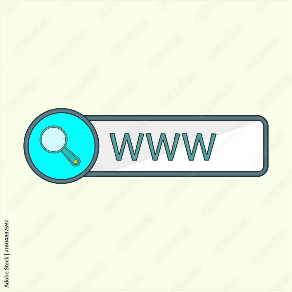 Poster web search icon. icon related to design elements. suitable for web site, app, user interfaces,elemen