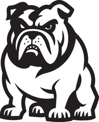 Big Dog Silhouette vector 