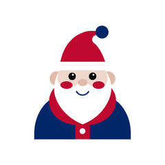 santa claus vector art illustration