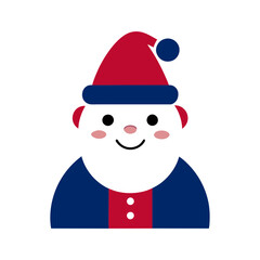 santa claus vector art illustration